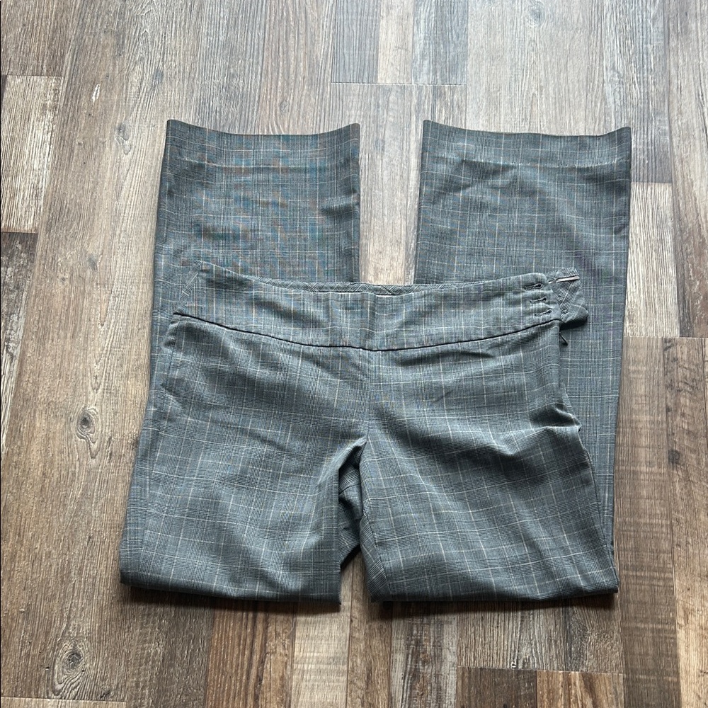 The Limited Plaid Boot Cut Pants Cassidy Fit the Perfect Travel Suit Collection